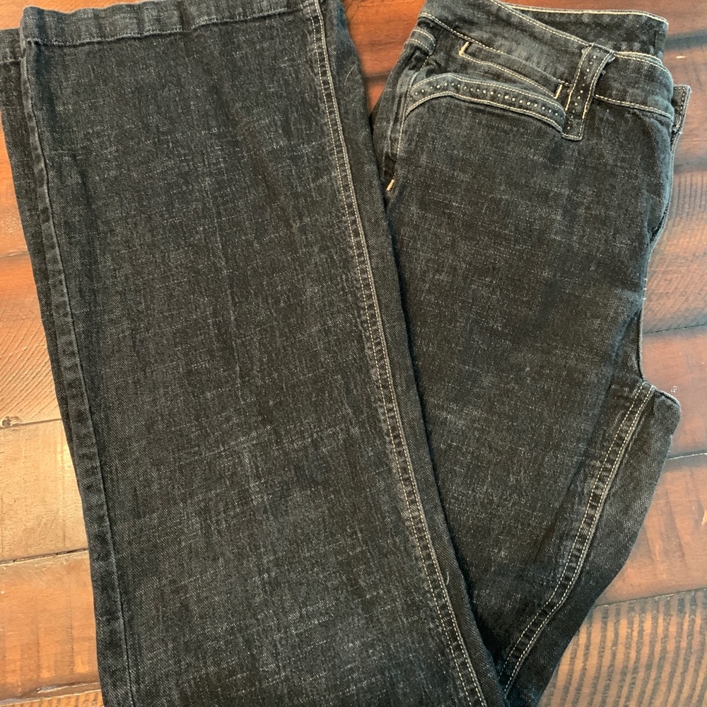 WHBM stretch, lightweight Jean with gems